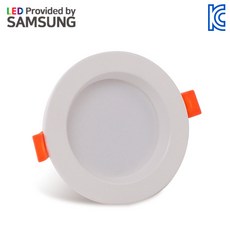 LED 다운라이트 5인치 15W 삼성칩 매입등, 1개, DB 전구색