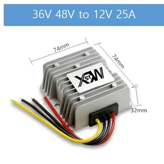 쿠쿠스토어 3V 48V ~ 12V A 10A DC 스텝 다운 컨버터 자동차 전력 벅 레귤레이터 최신 핫, 01 AC 36V 48V, 01 DC 12V 5A