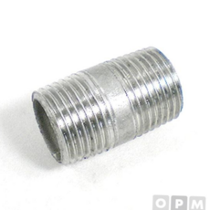 부품 스텐 단접속관 양나사접속관 75A, 본상품