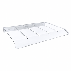 아띠꼴로 집을지켜 고정 어닝 캐노피 처마 비가림 차양막 빗물막이 직각형, 투명