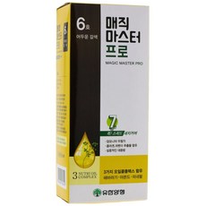 유한양행 매직 마스터프로(7분 스피드칼라), 6호 어두운갈색, 1개