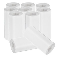 10pcs 롤 인스턴트 카메라 용 접착 열전 사 프린터 미니 포토 스티커 포켓과 호환 가능