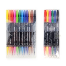 모조리마트 감성 캘리그라피 펜 디자인펜, 6색