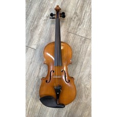 雅典樂器世界 法國手工古琴 4/4小提琴，手工製作音色優美，適合各年齡層學習者, 1個, Brown