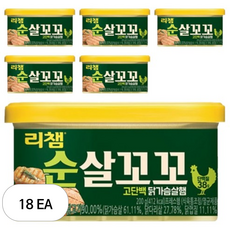 동원 리챔 순살꼬꼬, 200g, 18개