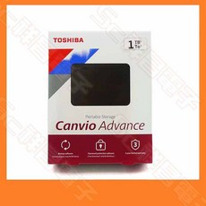 TOSHIBA Canvio Advance V10 1TB USB 3.0 2.5吋 行動硬碟 黑色