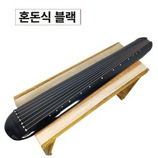 고금악기 칠현금 복희 판소리, 1개, 혼 블랙