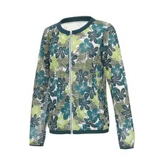 스팍스골프 여성 프린트 메쉬 집업 점퍼 SL1LTJ010