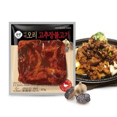 신세계푸드 올반 바짝 오리 고추장 불고기 (200g x 4개입) 1개, 200g, 4개