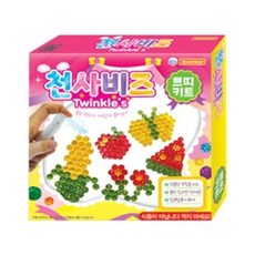 도너랜드 천사비즈 트윙클스 물로 붙이는 비즈 공예 diy 쁘띠키트 비즈공예