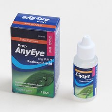 드롭 애니아이 히알루론산 렌즈습윤제 렌즈 세척, 1개, 15ml