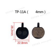 디스크 브레이크 패드 전기자전거 전동킥보드, TP-11A
