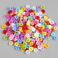PVC원형단추(1.25cm), 오백개입 *1봉