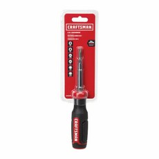CRAFTSMAN 6개의 멀티 비트가 있는 스크루 드라이버 손잡이에 추가 비트 보관 (CMHT68000), CRAFTSMAN 6개의 멀티 비트가 있는 스크루 드라
