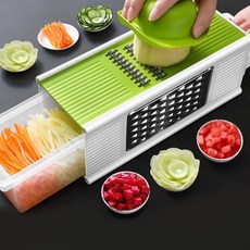 씨플 다용도 채썰기 채칼 슬라이스 다지기 강판 이유식 요리도구, 묵인하다