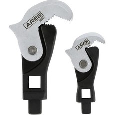 ARES 33008 - 2피스 스프링 로드 자동 조정 크로우풋 렌치 세트 832mm516인치14인치 커버리지로 조절 가능한 남성 및 여성 사각형 드라이브로 다재다능성 향상, 2-Piece Auto Adjusting Crowfoo, 1개
