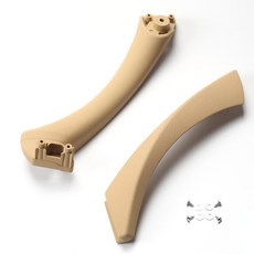 자동차 인테리어 석 2004 LHD E91 316 호환 섬유 핸들 시리즈 풀 키트 RHD 320 318 E90 BMW 2012 E92 탄소 328i 325 도어, Beige-Set-Right