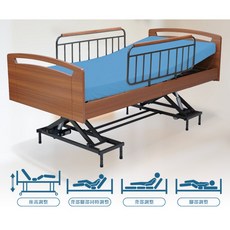 電動床補助 樂匠居家照顧床 四馬達電動床-可協助安裝 富康世界