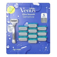 Venus 系列 女性除毛刀 刀架 X 1 刀片 X 11, 1個