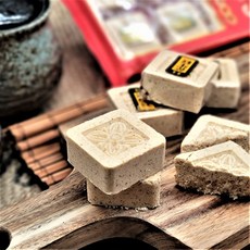 新復珍 台式手作綠豆糕/花生糕/芝麻糕/杏仁糕/桂花鹹糕/薄荷糕/梅子糕, 1個, 花生糕