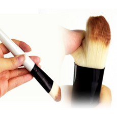 투제이 뽀송뽀송얼굴솔 화운데이션브러쉬메이크업도구