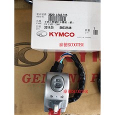 KYMCO 光陽 MANY 110 100 左開關本體組, 1個