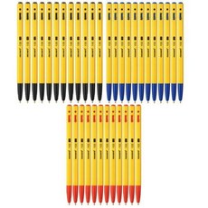 모나미 뉴153볼펜 1.0mm, 1세트, (흑색+청색+적색)각1다스씩 3다스