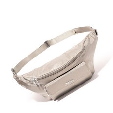 Baggallini Modern Everywhere 허리팩 슬링 스털링 쉬머 베가리니 11st_amz 178628 6147275933, Small/Medium, Strap 34"-45"