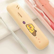 꼬미얌 칫솔소독 춘식이옐로우 자외선소독기