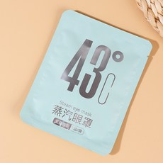43°C 蒸氣舒緩眼罩 洋甘菊香型, 1個, 艾草 (單片包裝)