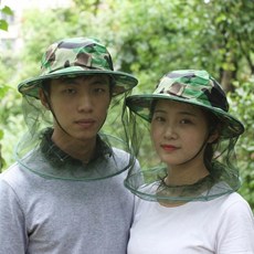 낚시 모자 방충 벌초 양봉 캠핑 벌레 안전망 해충 벌모자 정글, 방충안전망모자 A