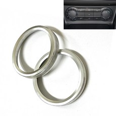 空調旋鈕裝飾圈 適用 08-14 W204 C250 C300 C63 鋁合金材質