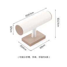 샴페인 화이트 디스플레이 케이스 목걸이 랙 하이 엔드 옥 보석 소품 카운터 크리스탈 전시 스탠드, 15 B02