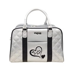 藍鯨高爾夫 【MEGA GOLF】Rainbow Angel 鑽石珠光衣物袋（戀愛粉鑽）#F0278, 星空銀鑽