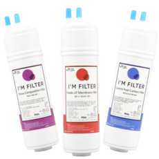 아임필터 SK 정수기 호환필터 WPU-2100C 세트, 1개, 기본세트 (8인치 1+1+1)