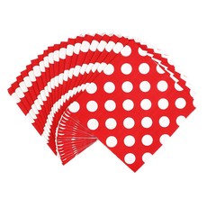 파티냅킨 도트레드 20장 종이 생일 일회용, 1개, 단품