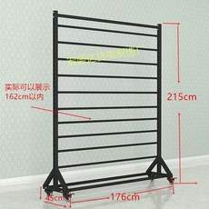 롤필름 거치대 스탠드 시트지 LED 보관 랩핑지 램프 선반, C. 바퀴가 달린 8단 디스플레이 튜브