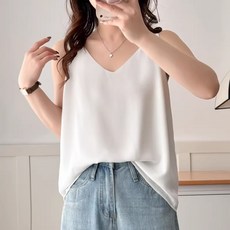 YOUNGBABY V領無袖內搭背心