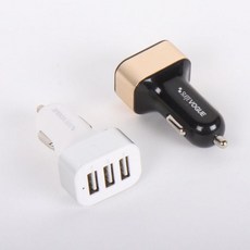 3포트 USB 차량용 고속충전기 시가잭 어댑터, 본상품