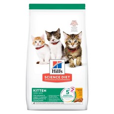 Hill's 希爾思 SCIENCE DIET 幼貓乾飼料, 1.58kg, 1個, 雞肉