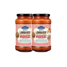 폰타나 롬바르디아 생크림갈릭 로제 파스타소스 x2 간편식 집들이 존맛탱 맛집 파스타 스파게티 쉬운, 600g, 1개