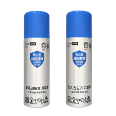 1+1 벅스존 세이프액 에어졸 모기기피제 진드기퇴치 이카리딘7% 의약외품, 2개, 90ml