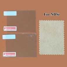 NDS DSi NDSi XL LL NDSL DS Lite 용 JCD 투명 보호 필름 2DS 3DS XL LL 용 상단 + 하단 LCD 화면 보호기 N, 02 For NDSi