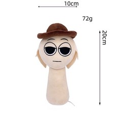 비브랜드 스프런키 인형 호러 단계별 그레이 웬다 오렌 레디 블랙 사이먼 펀봇 가놀드 오왁크스 제빈 호환, 터너, 1개