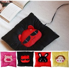 USB온열보온방석 캐릭터방석 택1 따뜻한방석 wis+6942Cc, 원숭이, 원숭이, 원숭이 몽, 원숭이