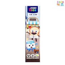 2080키즈 브레드이발소 어린이치약 3스텝 6-9세용 소다버블향, 80g, 4개