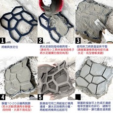 IDFR Walkmaker Patio 塑膠模具 50x50cm 庭院地板DIY, 1個