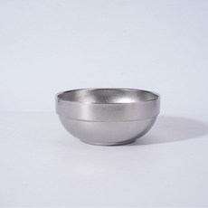 樂購 純鈦碗勺套裝：中式彩色勺、結晶冰花勺，輕便抑菌鈦飯碗，家用便攜, 銀色, 1個