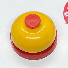 桌遊專用搶答鈴, 1個, 黃色