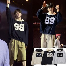 waikei 狗狗大學踢連帽衛衣 大學T 帽踢 韓國明星同款情侶款拼色衛衣 寬鬆休閒款, 杏色,2碼【建議體重55-70】, 1個